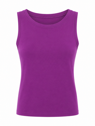 Essential Seamless Tank Top - Lt Plum