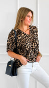 Nocturnal Muse Relaxed Top-110 Short Sleeve Tops-Charlotte Avery-Coastal Bloom Boutique, find the trendiest versions of the popular styles and looks Located in Indialantic, FL