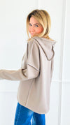 Shining Star Italian Hoodie-110 Long Sleeve Tops-GI STUDIO-Coastal Bloom Boutique, find the trendiest versions of the popular styles and looks Located in Indialantic, FL