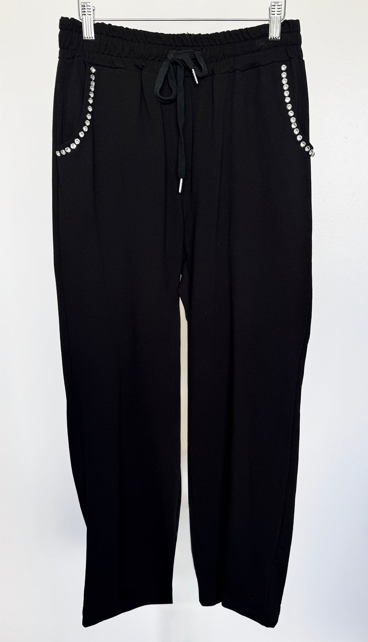 Radiance Pocket Relaxed Italian Pants-100 Pants-CRIS S.R.L.-Coastal Bloom Boutique, find the trendiest versions of the popular styles and looks Located in Indialantic, FL