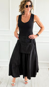 Structured Elegance Italian Skirt-170 bottoms-Mitica & Co-Coastal Bloom Boutique, find the trendiest versions of the popular styles and looks Located in Indialantic, FL