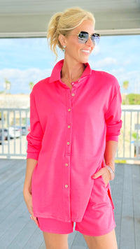 Bubble Bliss Button Romper