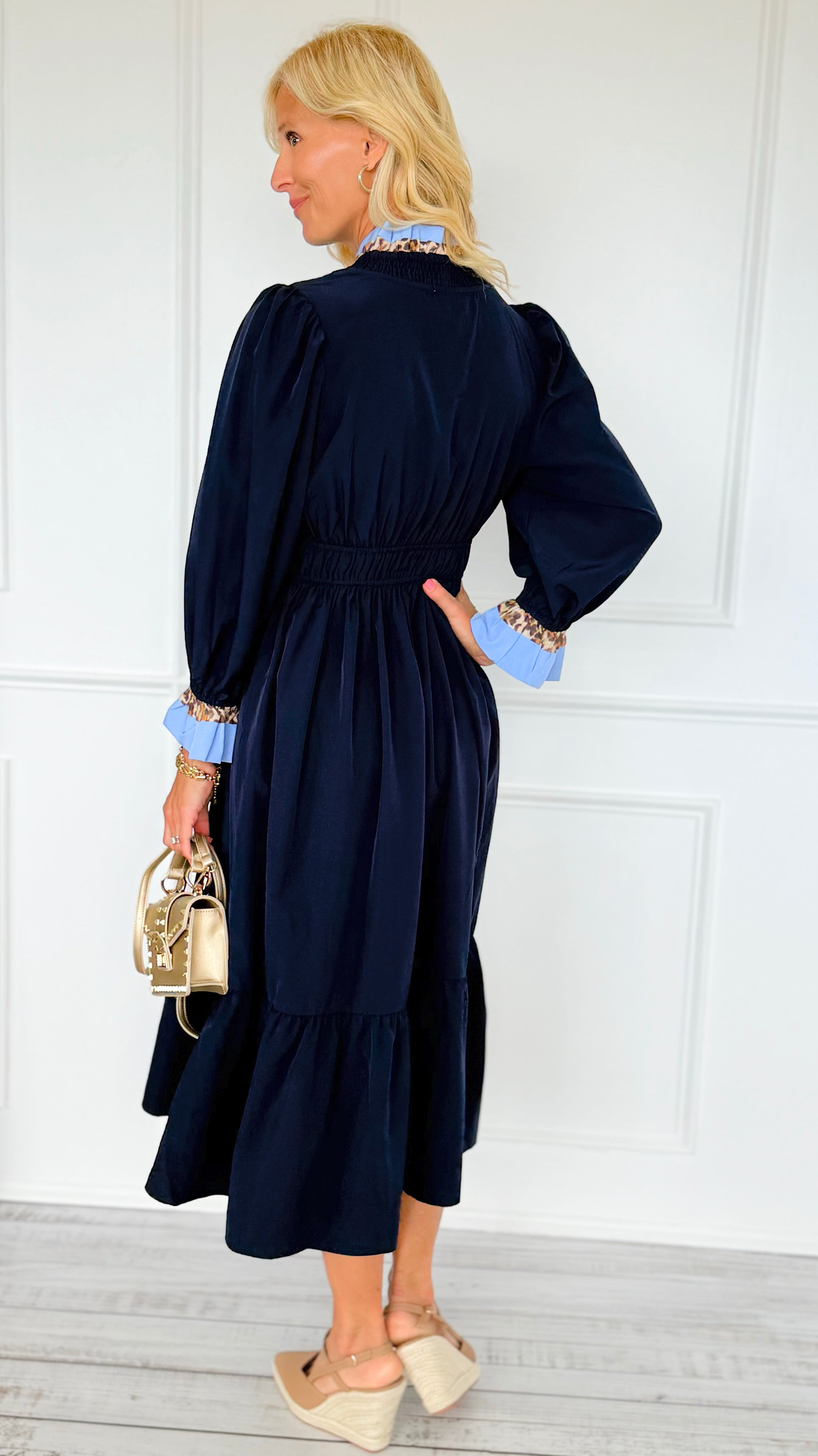 Flounce & Flow Dress-200 Dresses/Jumpsuits/Rompers-Umgee-Coastal Bloom Boutique, find the trendiest versions of the popular styles and looks Located in Indialantic, FL