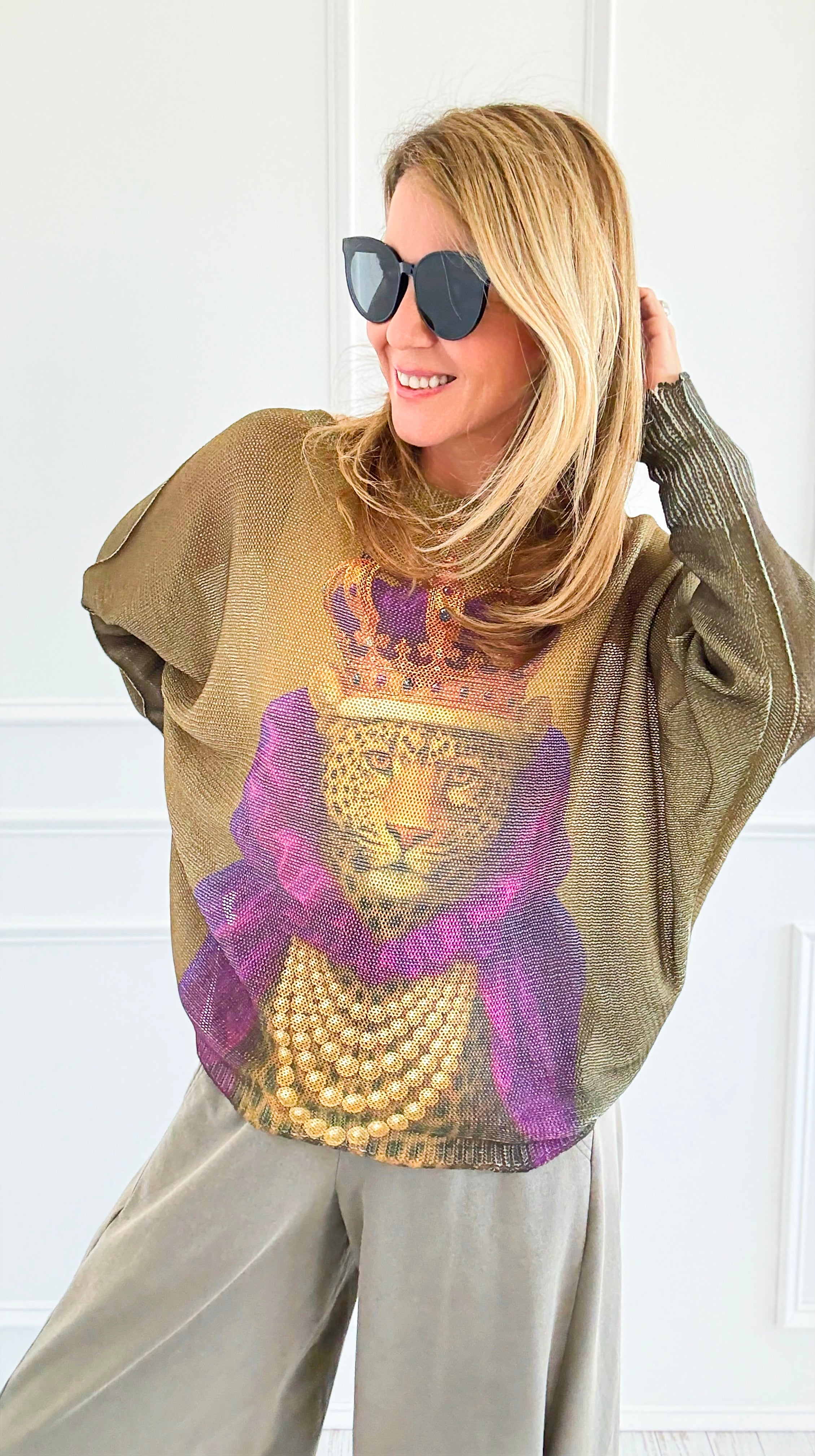 Royal Reign Italian St Tropez Knit-140 Sweaters-SORPRESA-Coastal Bloom Boutique, find the trendiest versions of the popular styles and looks Located in Indialantic, FL