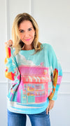 Sweet Market Italian St Tropez Knit-140 Sweaters-Italianissimo-Coastal Bloom Boutique, find the trendiest versions of the popular styles and looks Located in Indialantic, FL