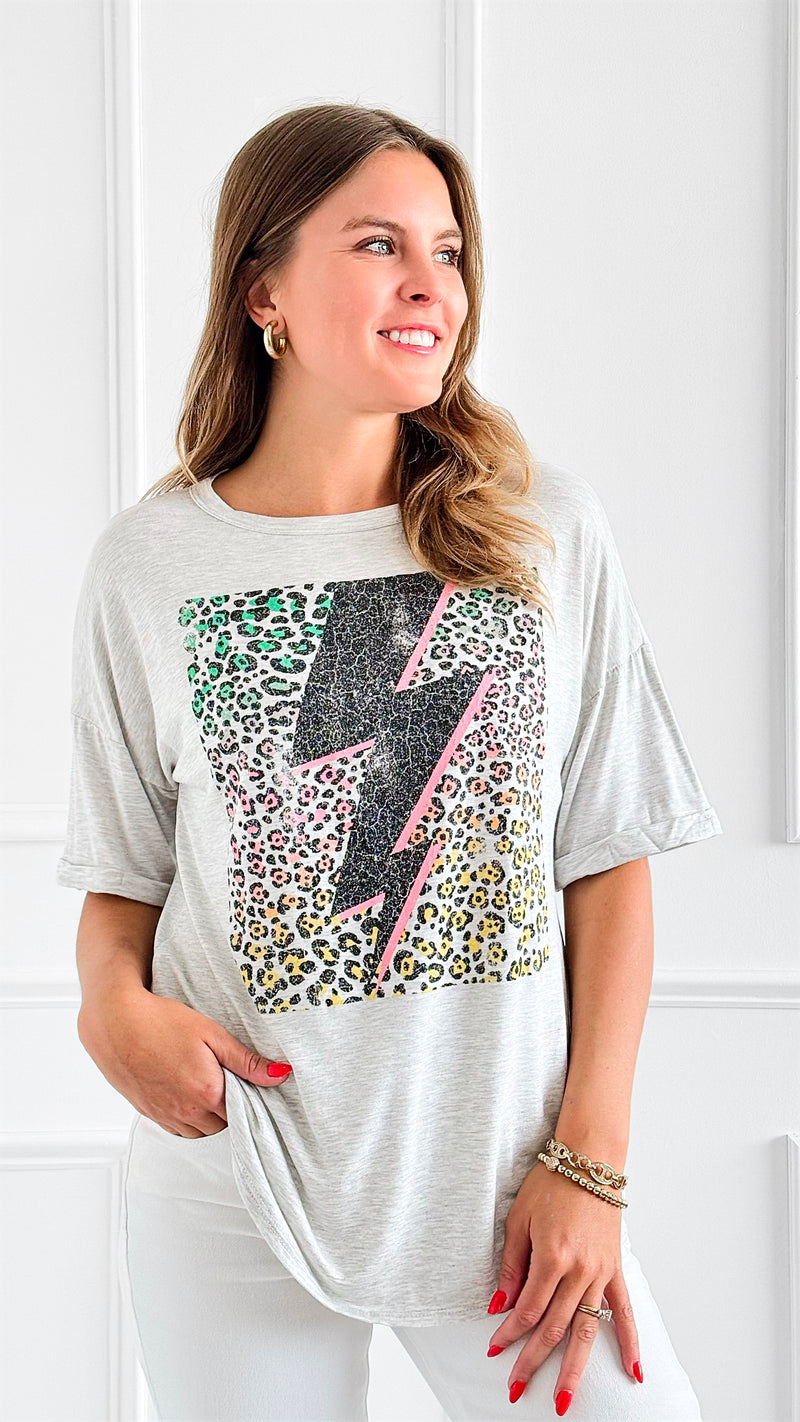 Bolt of Style Top-110 Short Sleeve Tops-Heimish-Coastal Bloom Boutique, find the trendiest versions of the popular styles and looks Located in Indialantic, FL