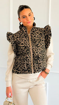 Le Puff Sauvage Vest-160 Jackets-JODIFL-Coastal Bloom Boutique, find the trendiest versions of the popular styles and looks Located in Indialantic, FL