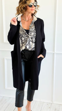 Effortless Essential Knit Cardigan-150 Cardigans/Layers-White Birch-Coastal Bloom Boutique, find the trendiest versions of the popular styles and looks Located in Indialantic, FL