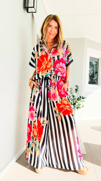 Midnight Bouquet Italian Pant