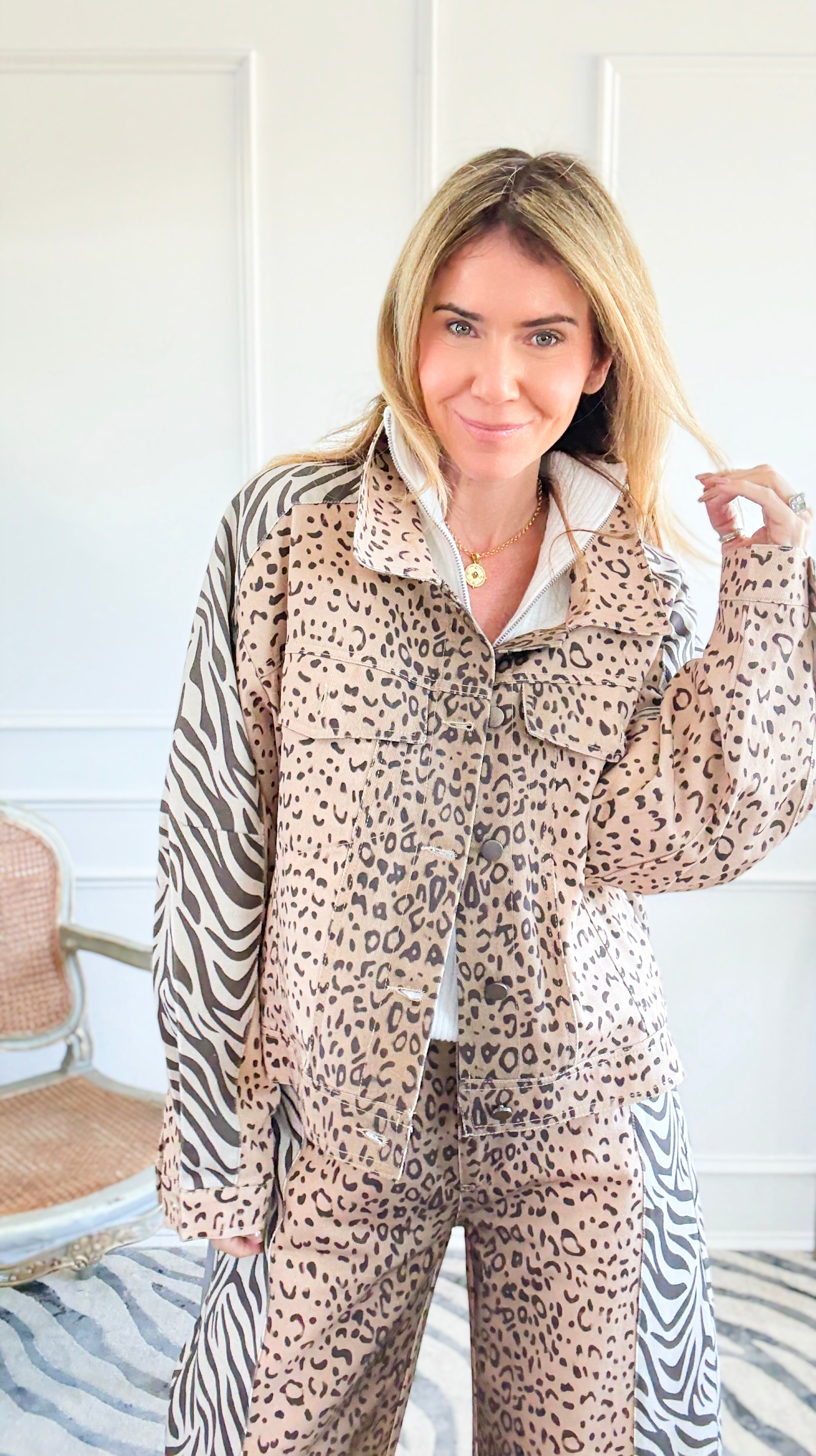 Wild Side Contrast Jacket