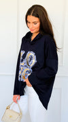 Love Is In The Air Italian Hoodie Top-110 Long Sleeve Tops-Italianissimo-Coastal Bloom Boutique, find the trendiest versions of the popular styles and looks Located in Indialantic, FL
