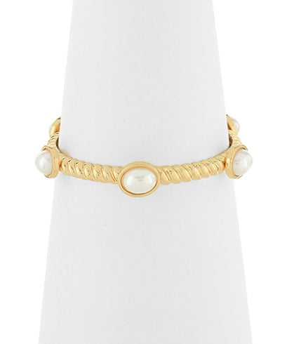 Opulent Pearl Wrap Bracelet - Cream-230 Jewelry-GS JEWELRY-Coastal Bloom Boutique, find the trendiest versions of the popular styles and looks Located in Indialantic, FL