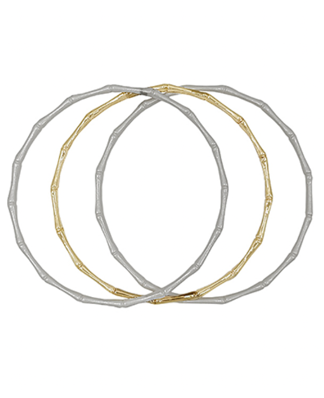 Multi-Layered Bracelet-Silver/Gold-230 Jewelry-GS JEWELRY-Coastal Bloom Boutique, find the trendiest versions of the popular styles and looks Located in Indialantic, FL