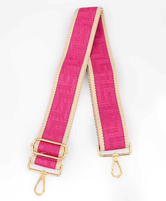 Guitar Strap - Fuchsia-240 Bags-Golden Stella-Coastal Bloom Boutique, find the trendiest versions of the popular styles and looks Located in Indialantic, FL