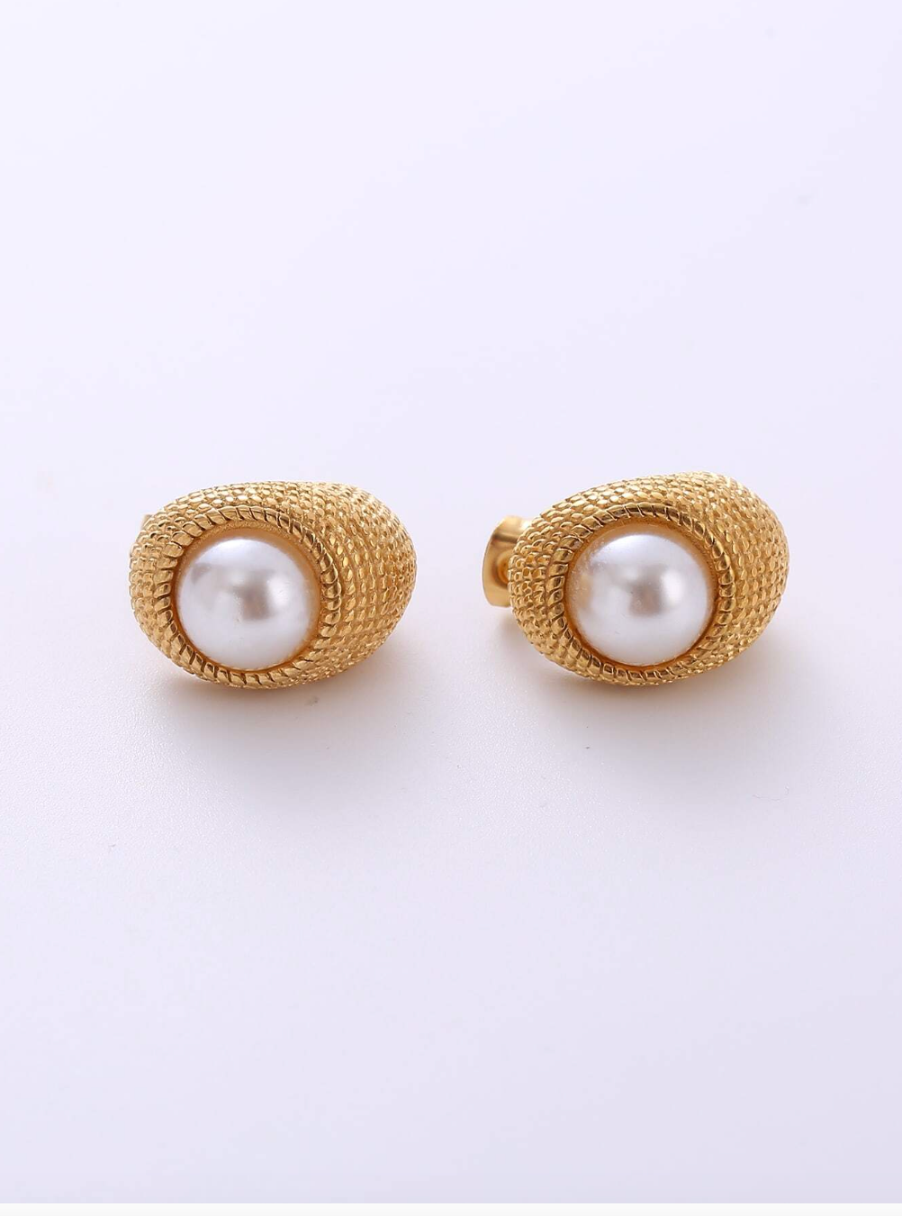 Pearl Chic Classic Earrings-230 Jewelry-Darling-Coastal Bloom Boutique, find the trendiest versions of the popular styles and looks Located in Indialantic, FL