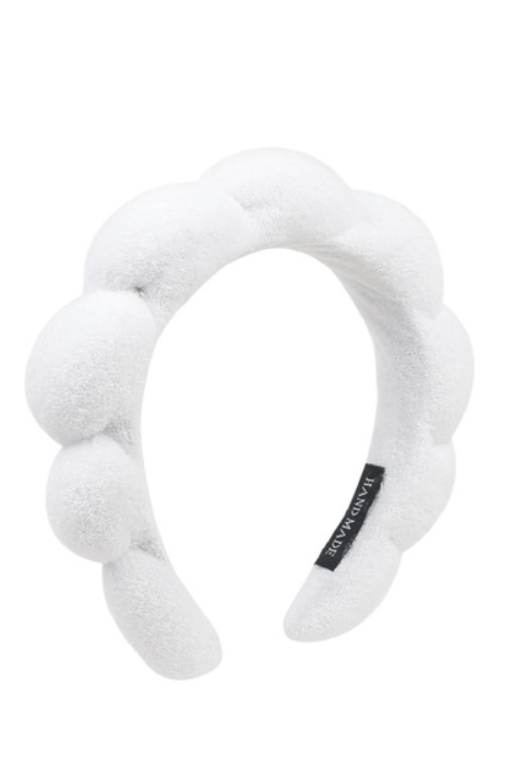 Luxe Padded Headband - White-260 Other Accessories-Zenana-Coastal Bloom Boutique, find the trendiest versions of the popular styles and looks Located in Indialantic, FL