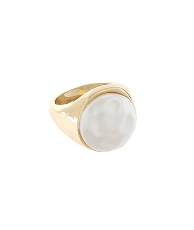 Luxe Dome Ring-230 Jewelry-GS JEWELRY-Coastal Bloom Boutique, find the trendiest versions of the popular styles and looks Located in Indialantic, FL
