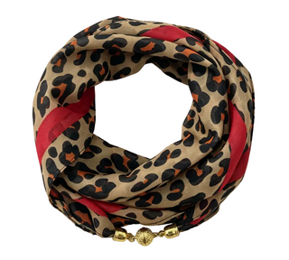 Leopard Print Scarf