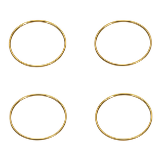 Minimalist Gold Rings Set