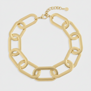 Chunky Oval Link Necklace