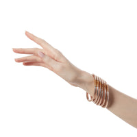 All Weather Bangles - Champagne-230 Jewelry-Budhagirl-Coastal Bloom Boutique, find the trendiest versions of the popular styles and looks Located in Indialantic, FL