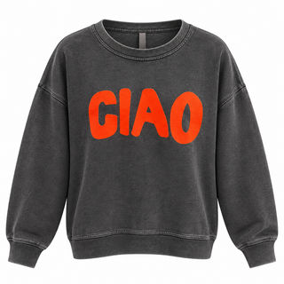 Ciao Washed Italian Sweatshirt