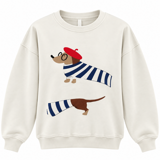 Parisian Dachshund Italian Sweatshirt