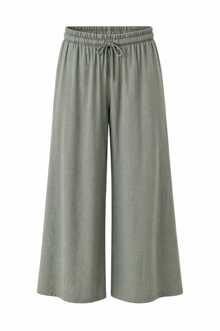 Dream Breeze Italian Pants- Sage