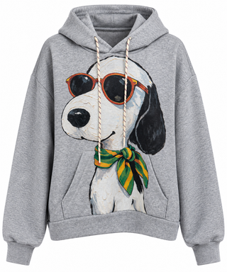 Pre Auth - Cool Pup Club Italian Hoodie - Gray