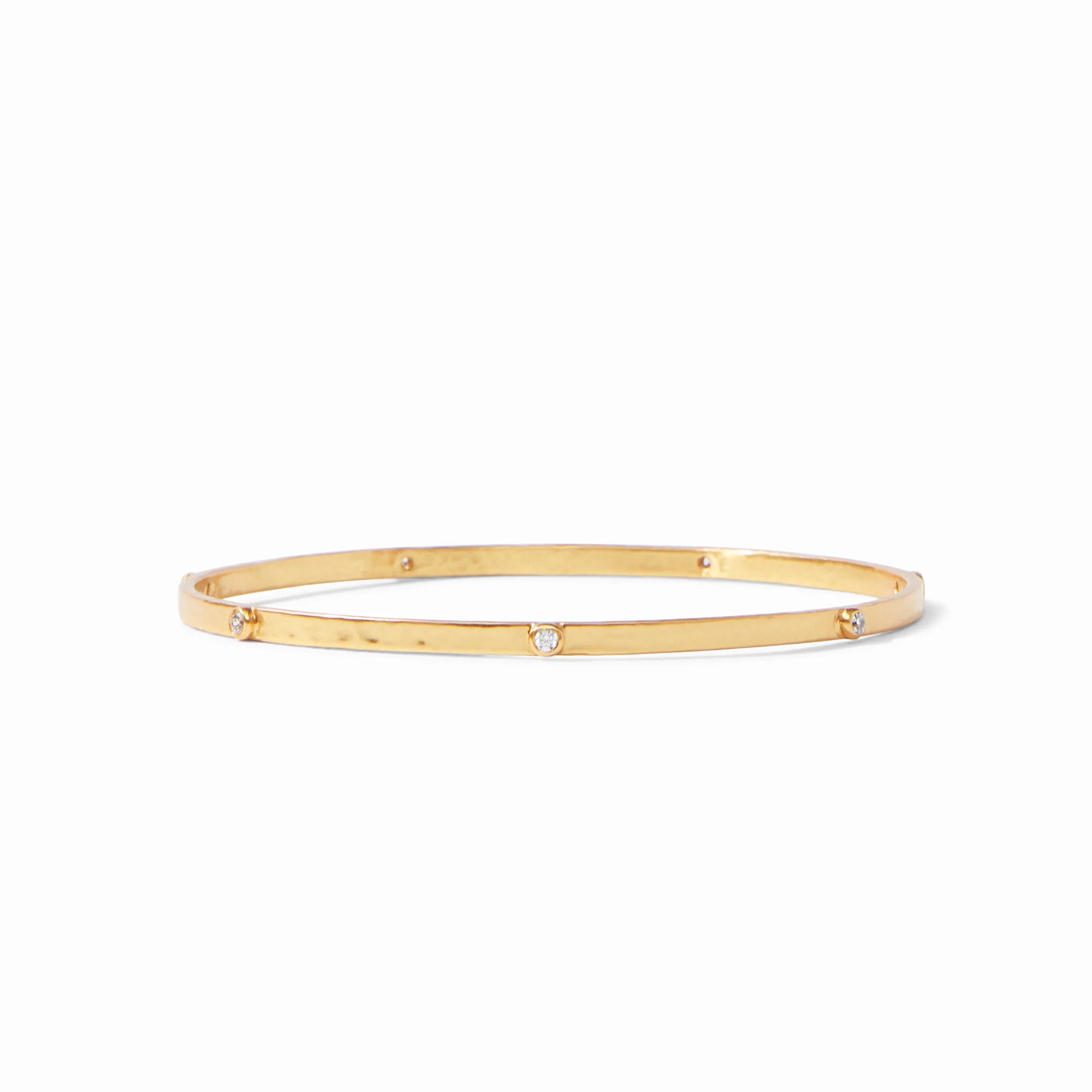 Crescent Bangle - CZ - Julie Vos-230 Jewelry-Julie Vos-Coastal Bloom Boutique, find the trendiest versions of the popular styles and looks Located in Indialantic, FL