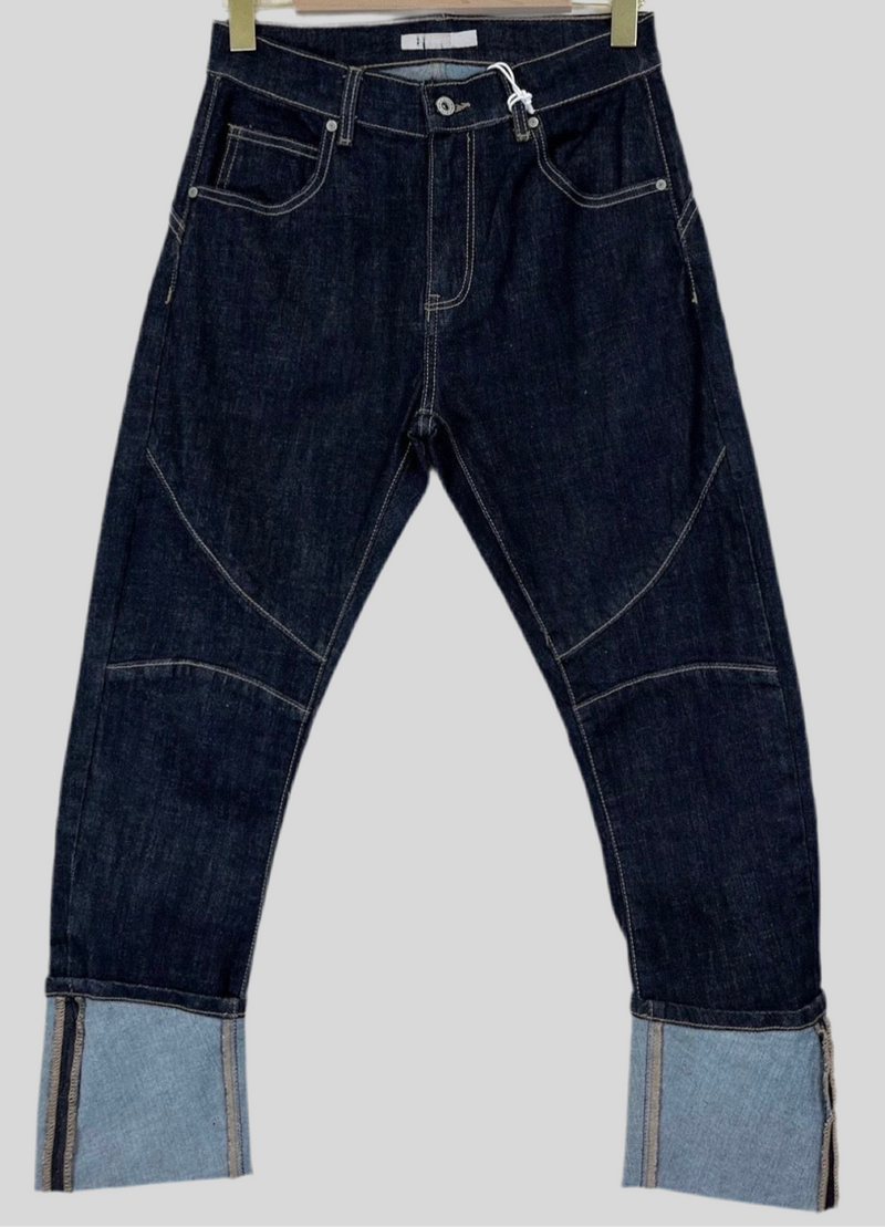 The Unpatched Italian Denim Pant-100 Pants-DIPINTO DI BLU-Coastal Bloom Boutique, find the trendiest versions of the popular styles and looks Located in Indialantic, FL