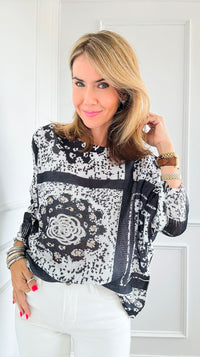 Camelia Italian St Tropez Knit-140 Sweaters-Italianissimo-Coastal Bloom Boutique, find the trendiest versions of the popular styles and looks Located in Indialantic, FL