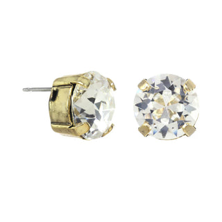 Trentley Stud - Antique Gold - Clear - TOVA
