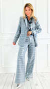 Disco Grid Sequin Pants-170 Bottoms-Fate Inc-Coastal Bloom Boutique, find the trendiest versions of the popular styles and looks Located in Indialantic, FL