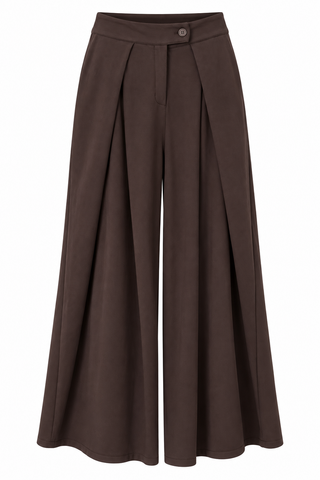 Perfectly Italian Trousers Pant- Chocolate