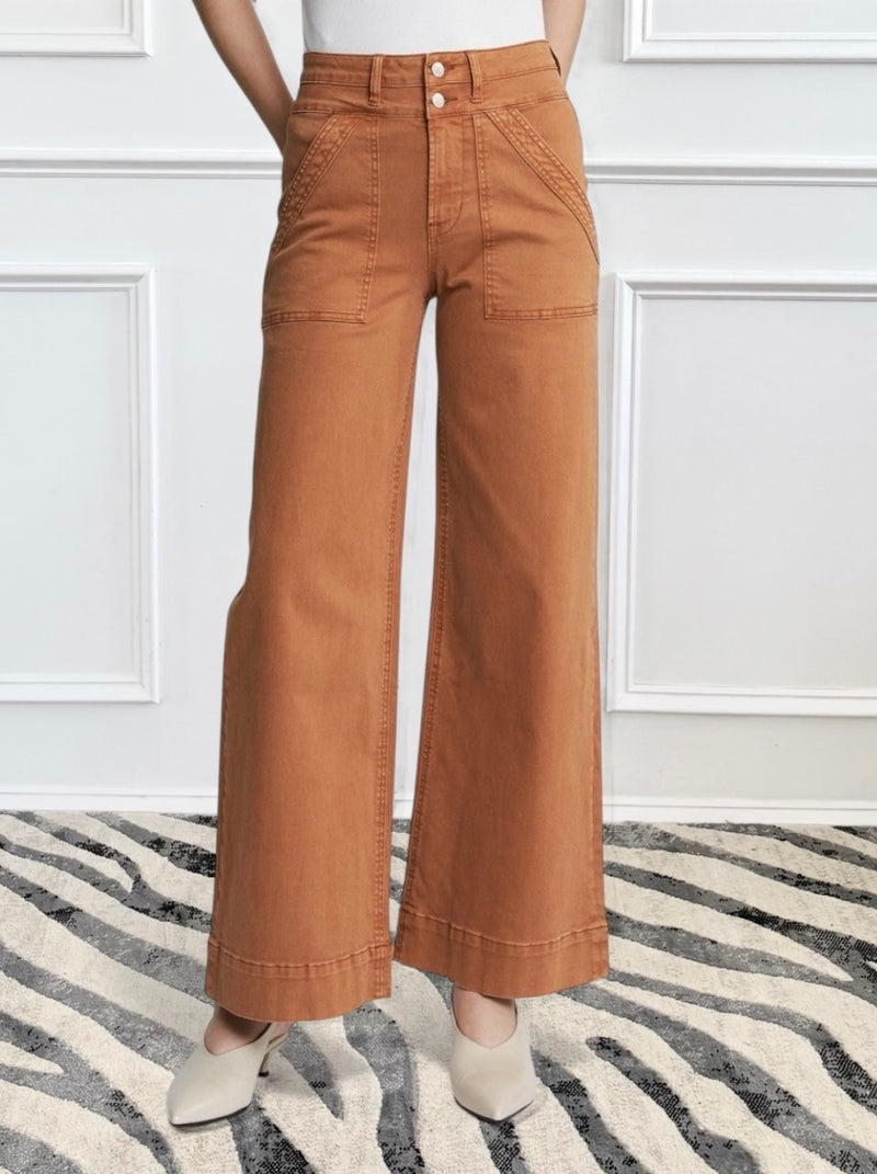 Riviera Super High Rise Wide Leg Pants-190 Denim-Mica Denim-Coastal Bloom Boutique, find the trendiest versions of the popular styles and looks Located in Indialantic, FL