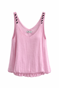 Midnight Breeze Top -Pink