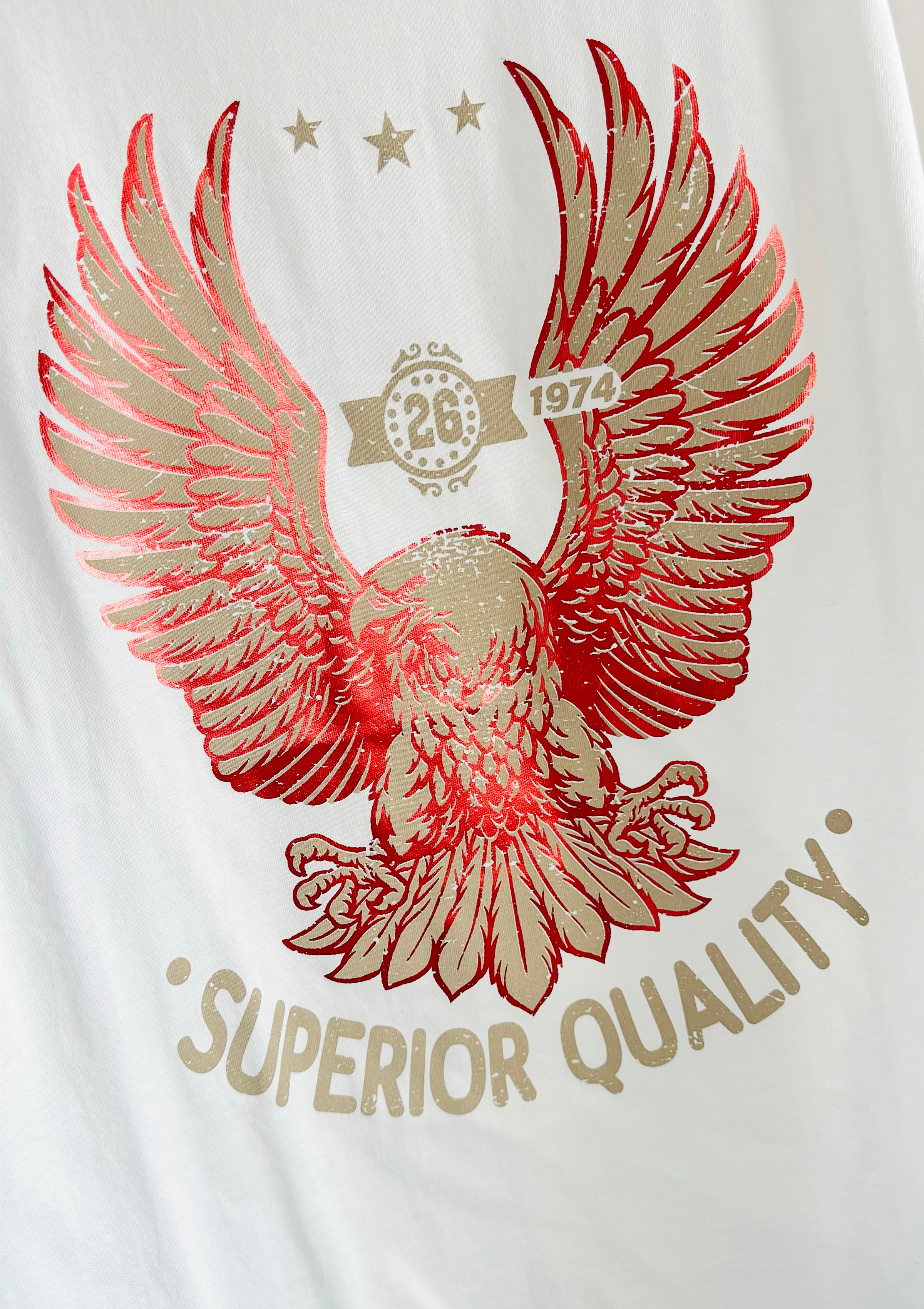 Superior Spirit Italian Graphic Tee-110 Short Sleeve Tops-FIRSTAGE-Coastal Bloom Boutique, find the trendiest versions of the popular styles and looks Located in Indialantic, FL
