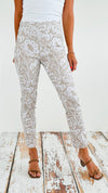 Floral Print Pants-170 Bottoms-Gretchen Scott-Coastal Bloom Boutique, find the trendiest versions of the popular styles and looks Located in Indialantic, FL