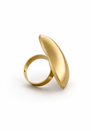 Heart Dome Smooth Ring