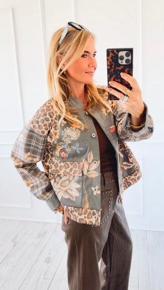 Wild Garden  Italian Jacket