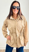 Parachute Long Sleeves Jacket - Light Camel-160 Jackets-Rae Mode-Coastal Bloom Boutique, find the trendiest versions of the popular styles and looks Located in Indialantic, FL
