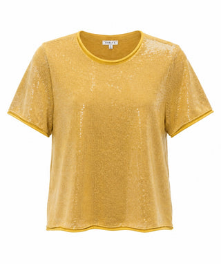 Sequin Knit Top - Sunflower