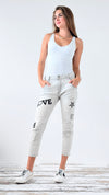 Star & Love Italian Denim Pant-190 Denim-Italianissimo-Coastal Bloom Boutique, find the trendiest versions of the popular styles and looks Located in Indialantic, FL