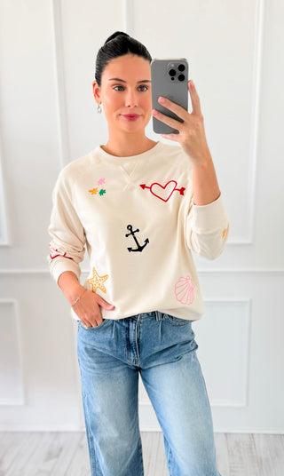 Coastal Icons Sweater