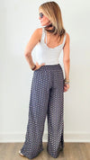 Postage Stamp Wrap Pants-170 Bottoms-Fashion Fuse-Coastal Bloom Boutique, find the trendiest versions of the popular styles and looks Located in Indialantic, FL