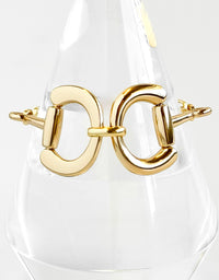 Bold Lockstep Link Bracelet-230 Jewelry-HoopLa-Coastal Bloom Boutique, find the trendiest versions of the popular styles and looks Located in Indialantic, FL