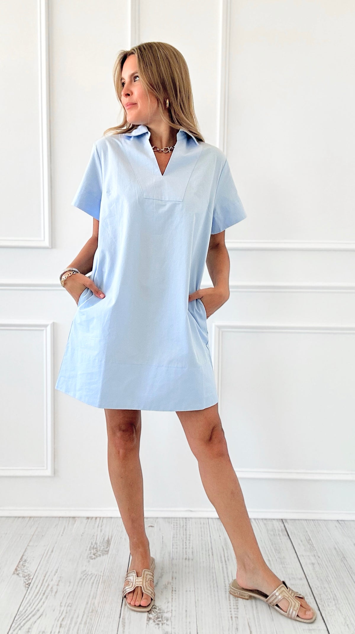 Everyday Ease Mini Dress-200 Dresses/Jumpsuits/Rompers-Lovelo x GeeGee-Coastal Bloom Boutique, find the trendiest versions of the popular styles and looks Located in Indialantic, FL