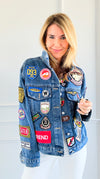 Vintage Rebel Embellished Jacket-160 Jackets-SALT-Coastal Bloom Boutique, find the trendiest versions of the popular styles and looks Located in Indialantic, FL