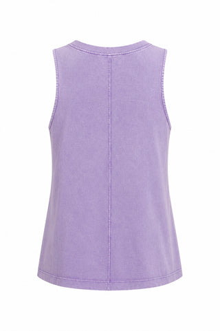 Driftstone Mineral Wash Tank - Dusty Purple